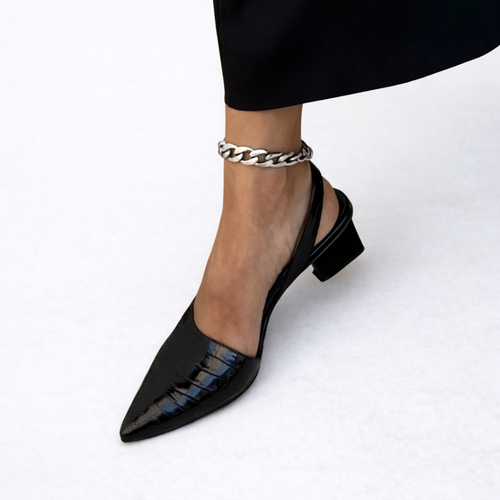 Joanna - Comfortable Heeled Moccasins