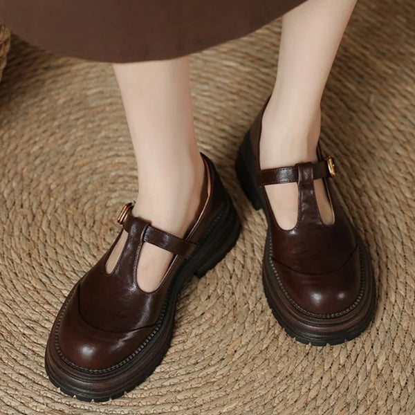 Lisa - T-Bar Round Toe Mary Janes