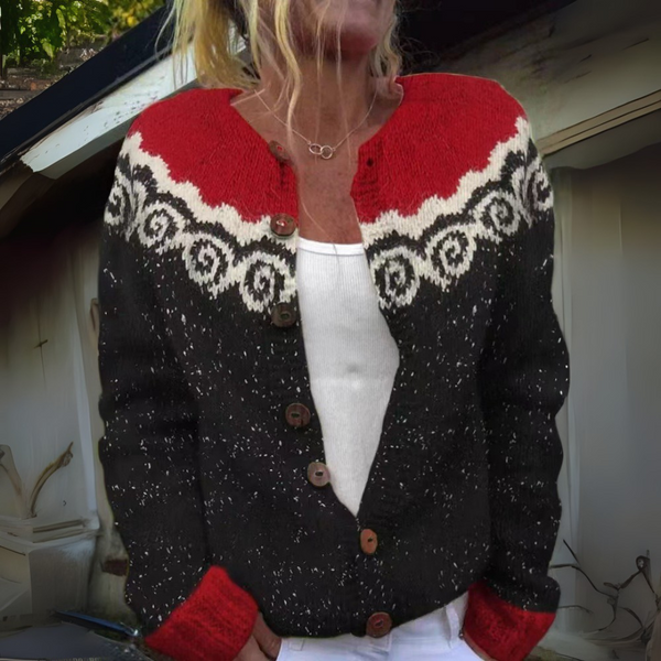 Joanna - Fair Isle Cardigan