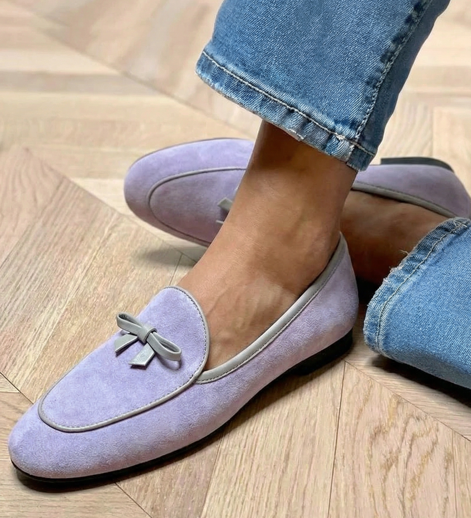 Leah - Bow Detail Flats