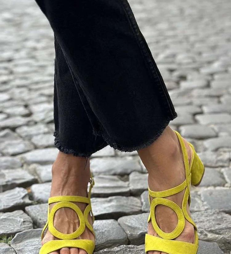 Charlotte - Vibrant sandals for summer