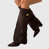 Brown Suede