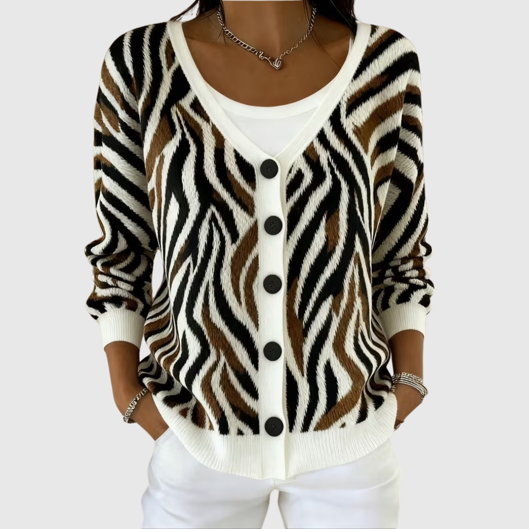 Jennifer - Buttoned Knit Cardigan
