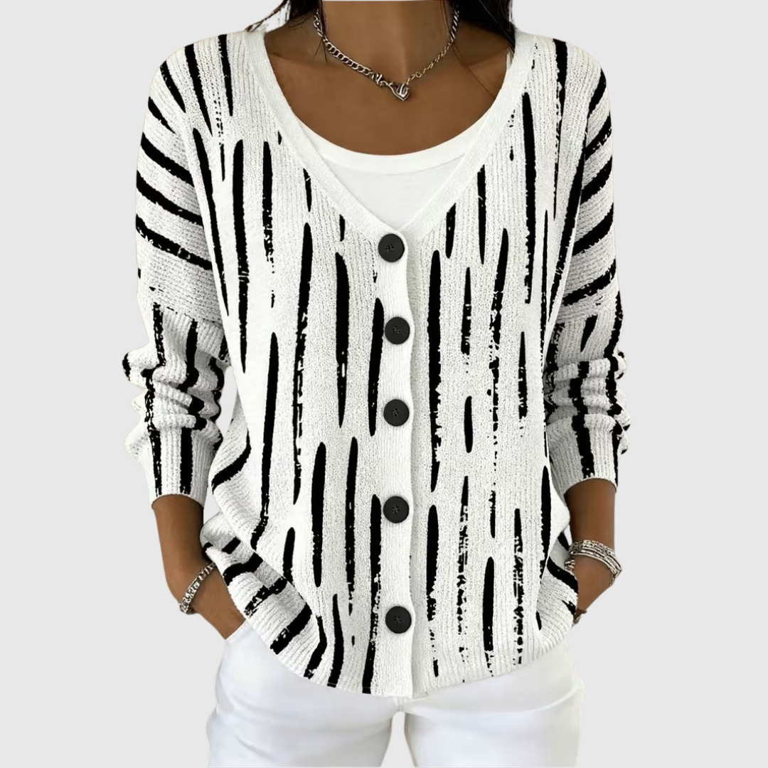 Rebecca - Classic Button Cardigan