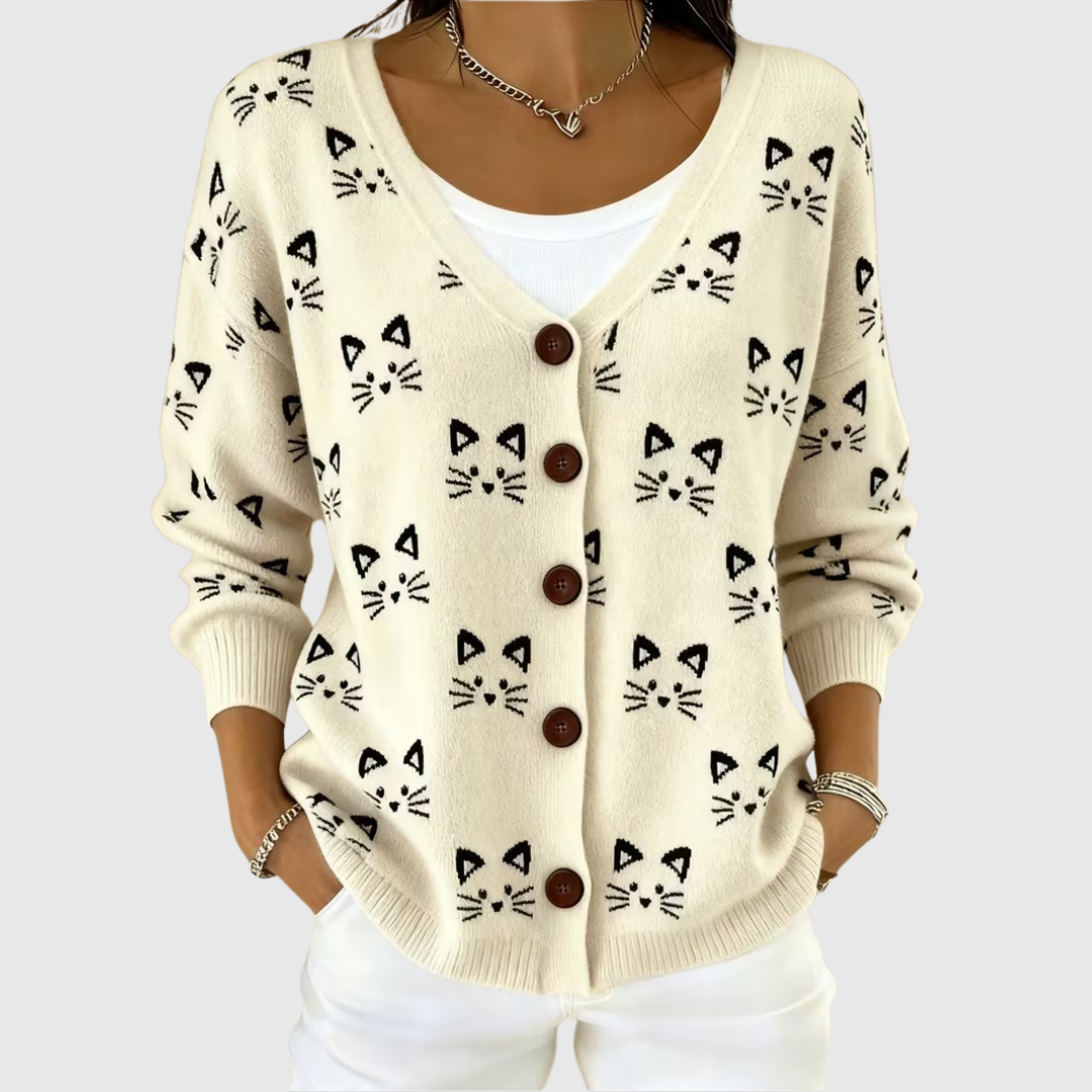 Kelly - Buttoned Knit Cardigan
