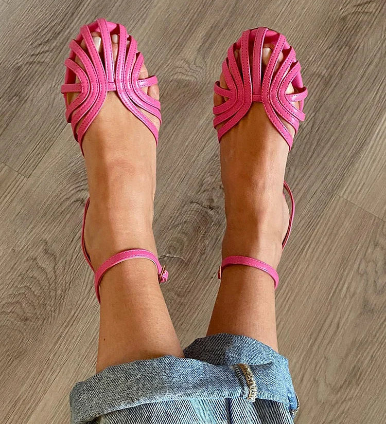 Charlotte - Gold Jewelled Sandals