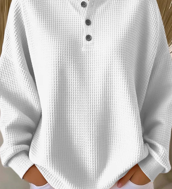 Nicola - Relaxed Button-Up Jumper