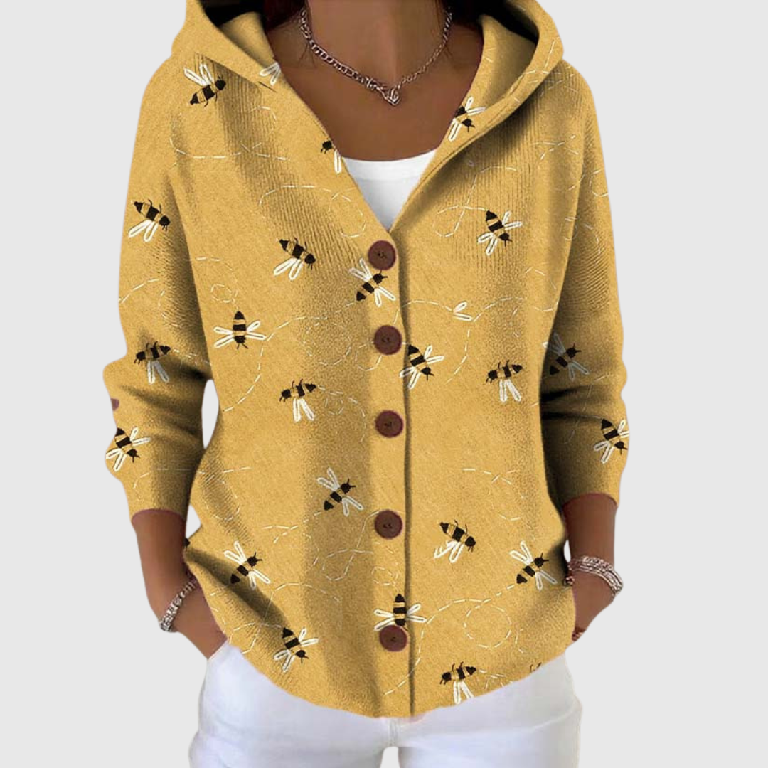 Nicola - Cosy Hooded Cardigan