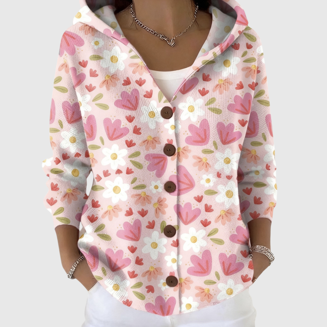 Elizabeth - Cosy Hooded Cardigan