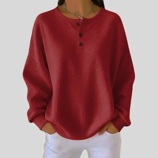Tracey - Relaxed Sweater with Collar