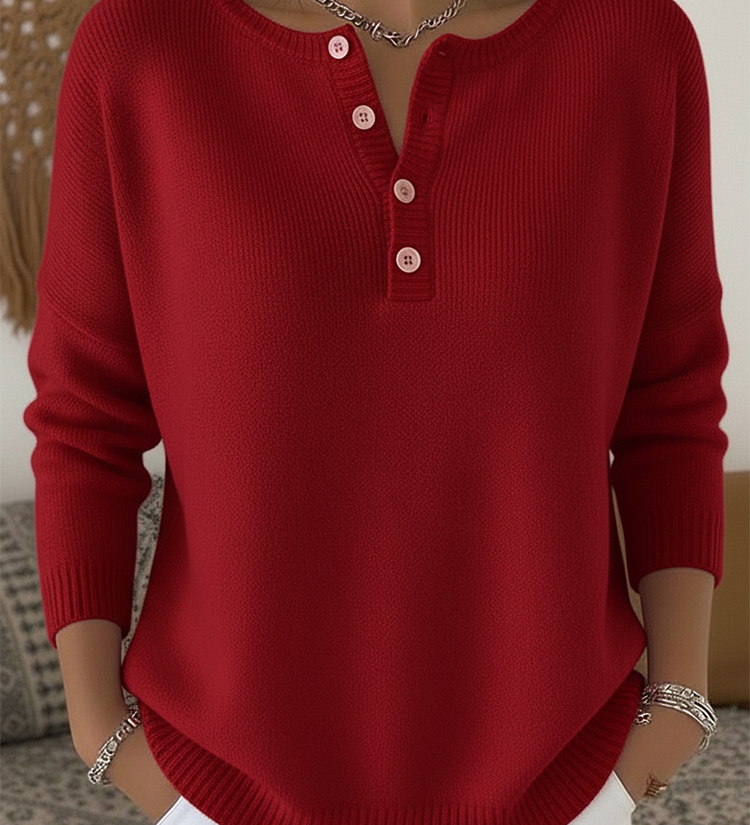 Samantha - Button-Up Jumper