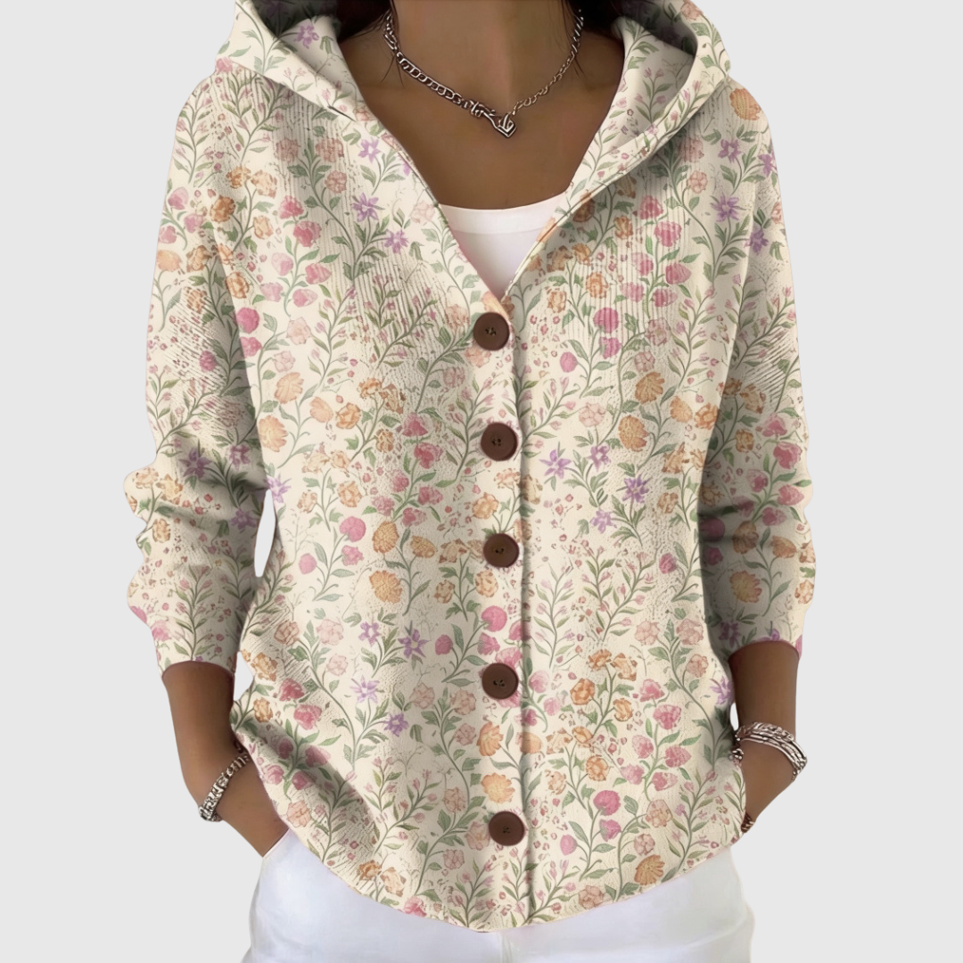 Helen - Hooded Knit Cardigan