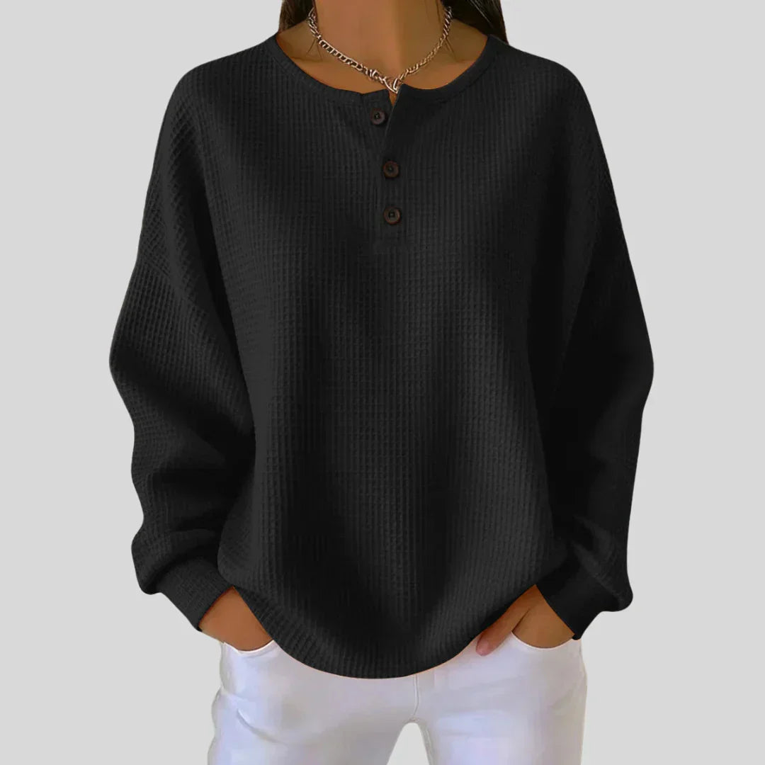 Tracey - Relaxed Sweater with Collar
