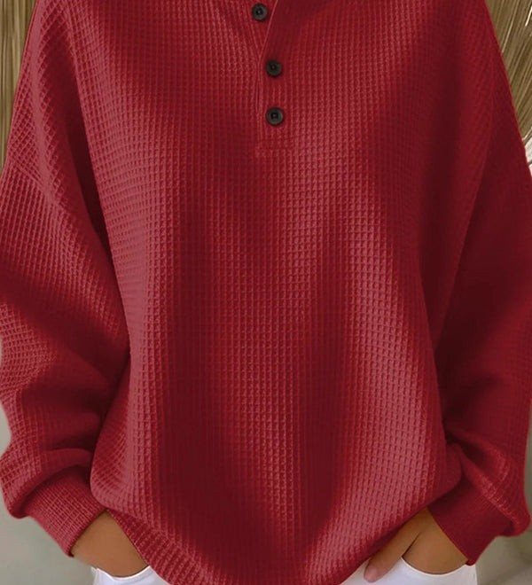 Nicola - Relaxed Button-Up Jumper