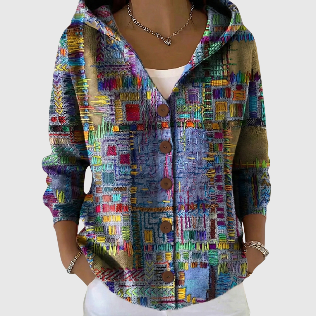 Laura - Cosy Hooded Cardigan