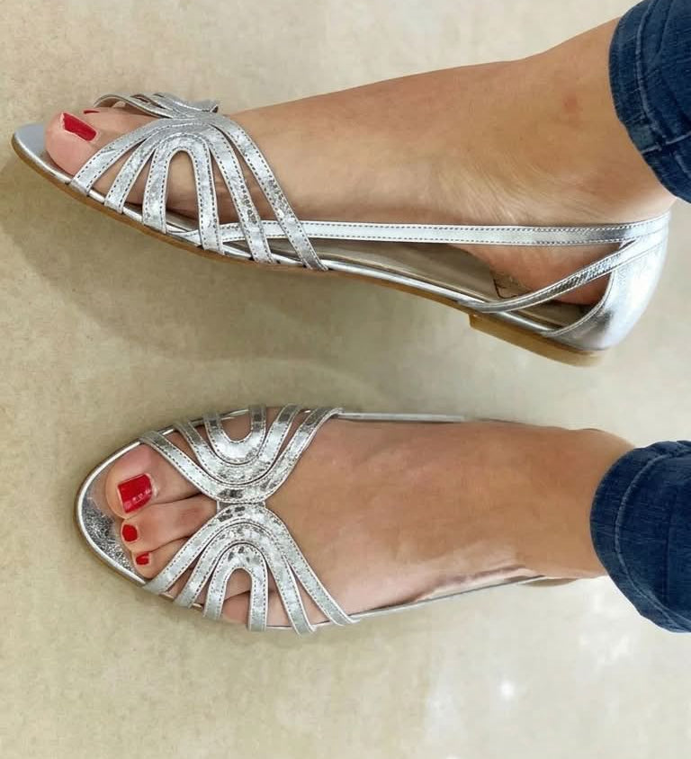 Victoria - Summer Shine Gold Sandals
