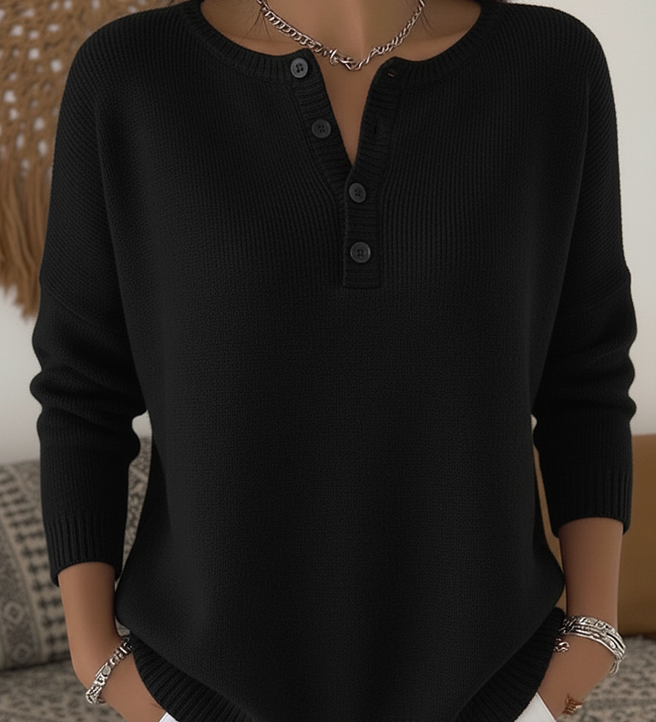 Samantha - Button-Up Jumper