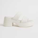 Women's High Heels — Calf Leather Sandals