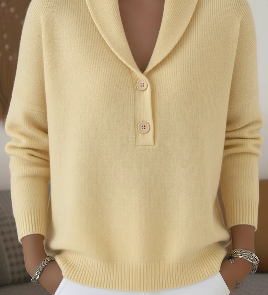 Natalie - Shawl-Collar Jumper