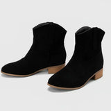 Women's Suede Boots — SUEDELLEA