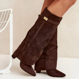 Women's Suede Boots — SUEDORA
