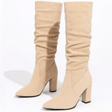 Women's Suede Boots — LANORA