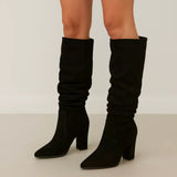 Women's Suede Boots — LANORA