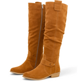 Women's Suede Boots — CORALINE
