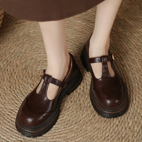 Lisa - T-Bar Round Toe Mary Janes