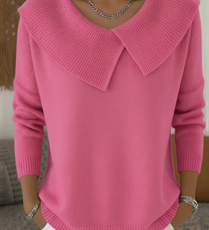 Julie - Jumper with Statement Collar