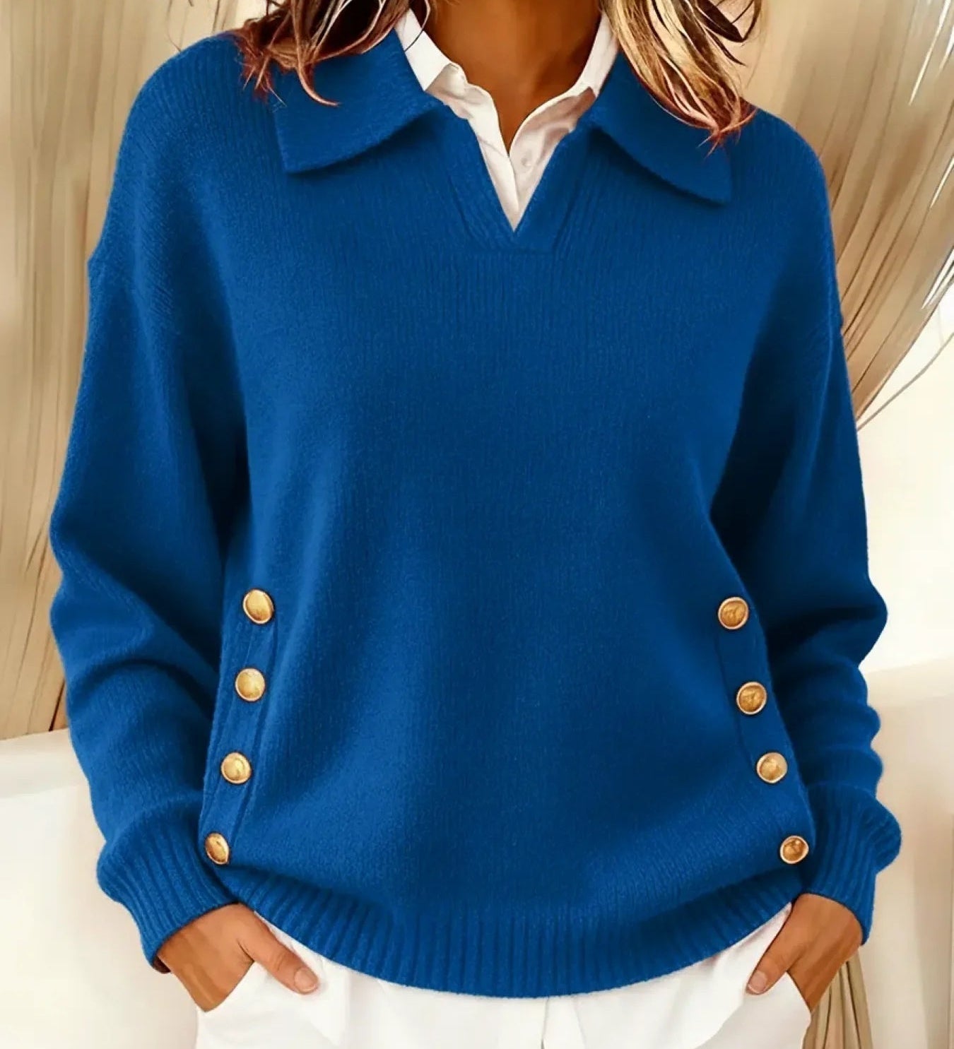 Laura - Jumper with Collar