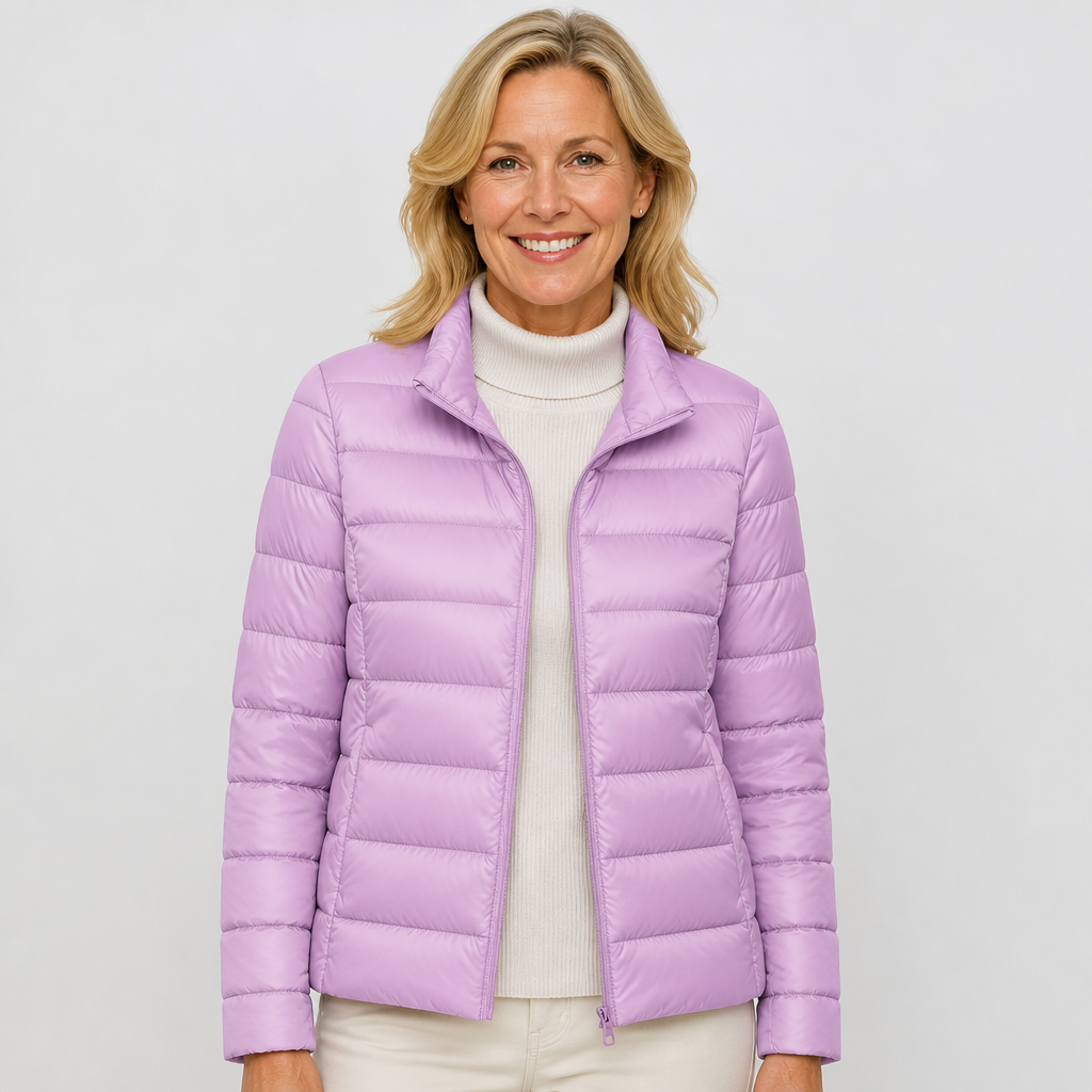 Denise - Lilac Puffer Jacket
