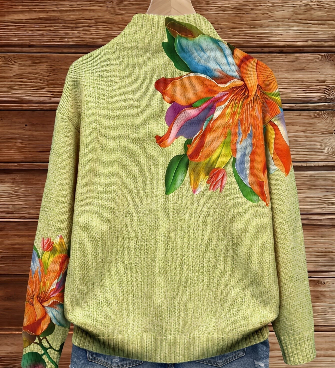 Matilda - Tropical Bloom Zip Cardigan